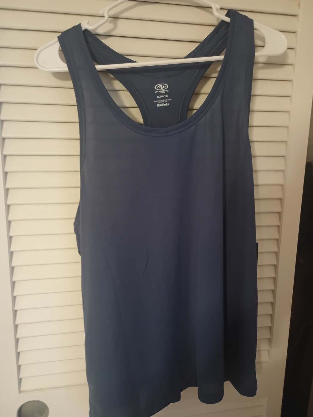 Apt. 9 Men's Deep Blue Racerback Swim Tank